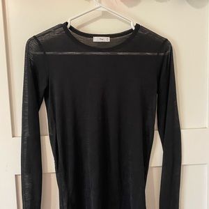 Semi Sheer Aritizia TNA Top